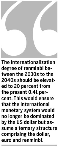 Internationalization of renminbi