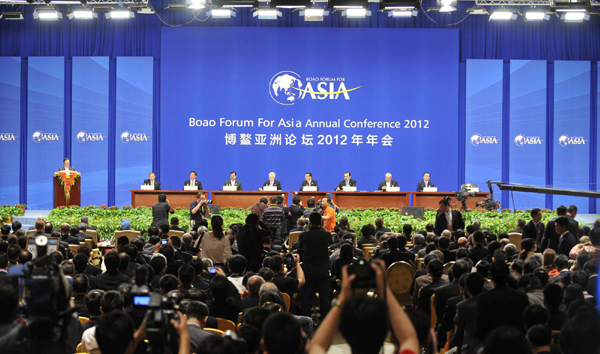 Boao Forum for Asia Annual Conference 2012 kicks off