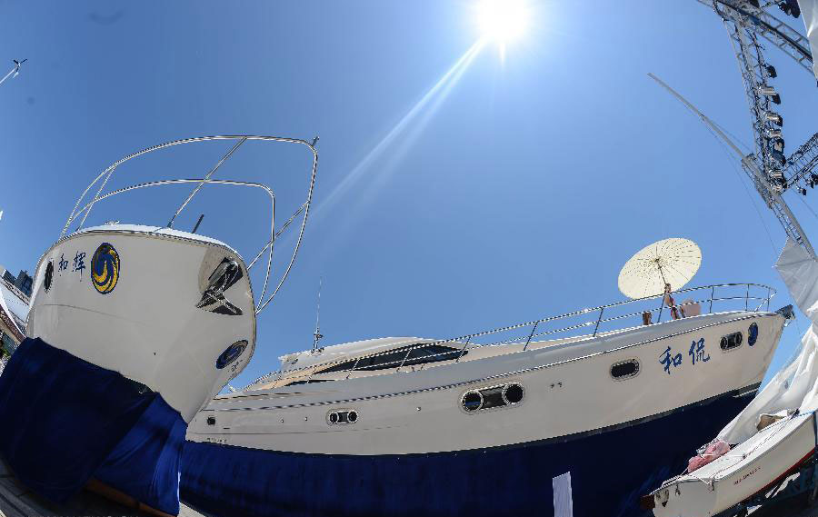 2013 China Intl Boat Show kicks off in Zhoushan