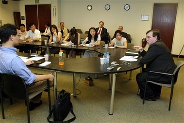 China is set to overtake Japan this year as America's third-largest export market, an American trade official said Wednesday.