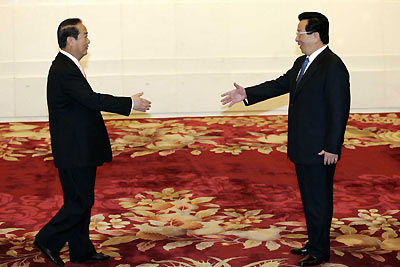 Soong delivers speech at Tsinghua