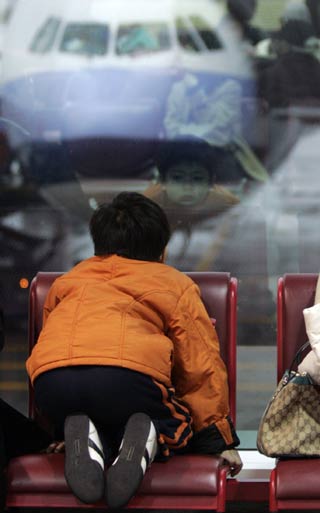 Direct flight between Taiwan and the mainland