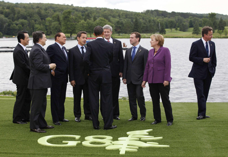 World leaders gather in Toronto for G8 Summit