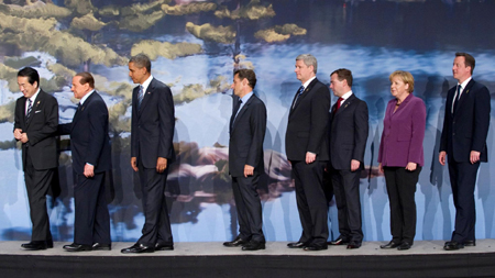 World leaders gather in Toronto for G8 Summit