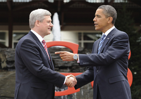 World leaders gather in Toronto for G8 Summit