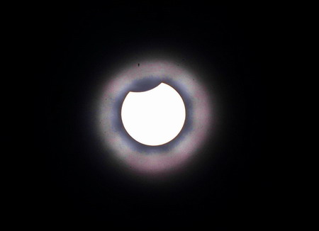 Asia witnesses solar eclipse