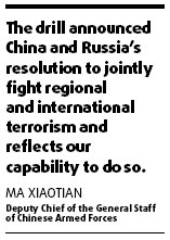 Explosive ending to anti-terrorism exercise