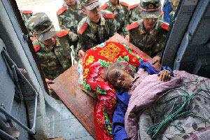 Drones deployed in quake relief