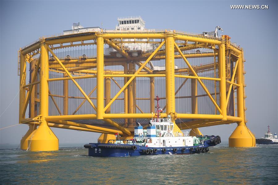 China delivers batch of ocean farming facilities to Norway