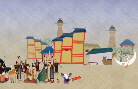 中傳優秀學生動畫：月亮船