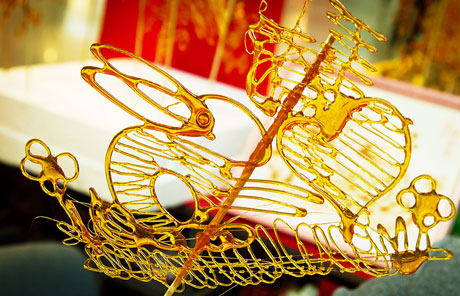 過大年，逛廟會：糖畫