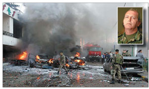 Bomb kills senior Lebanon general