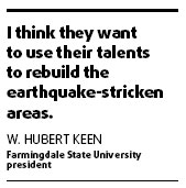 Rebuilding a better tomorrow