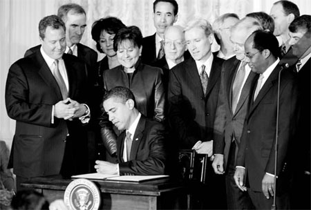 Key Obama board meets