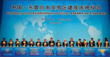 Region revels in $4.5 trillion free trade market