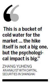 Surprise rate hike announced