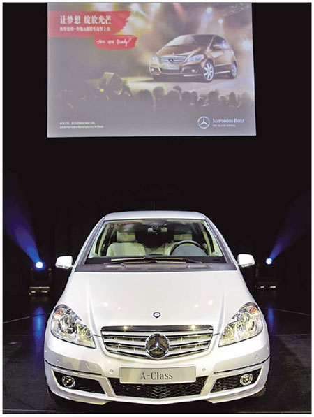 Mercedes completes lineup in China with 'young' models
