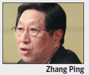 Zhang to act as hu's envoy