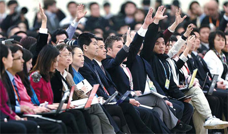 With his speech, Li broke the mold