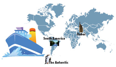 Around the world: Dreams come true in luxury package