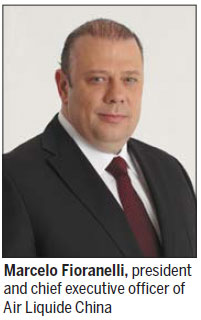 Air Liquide positive about China growth