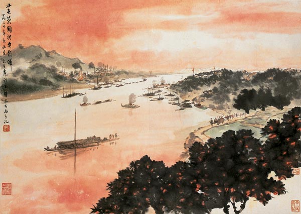 Museum spotlights Jinling landscape art