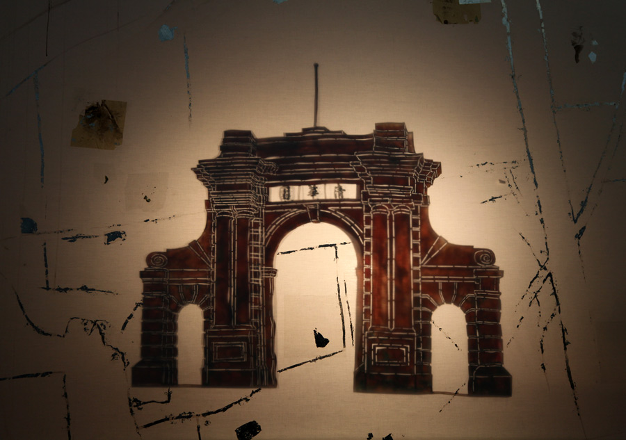 Chinese shadow puppetry highlighted in Beijing visual art show