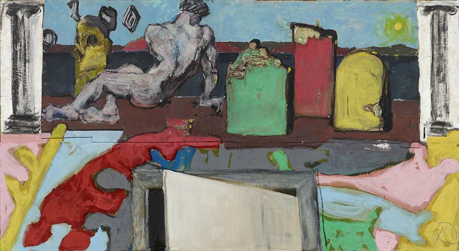 German neo-expressionist's solo exhibition staged in Beijing