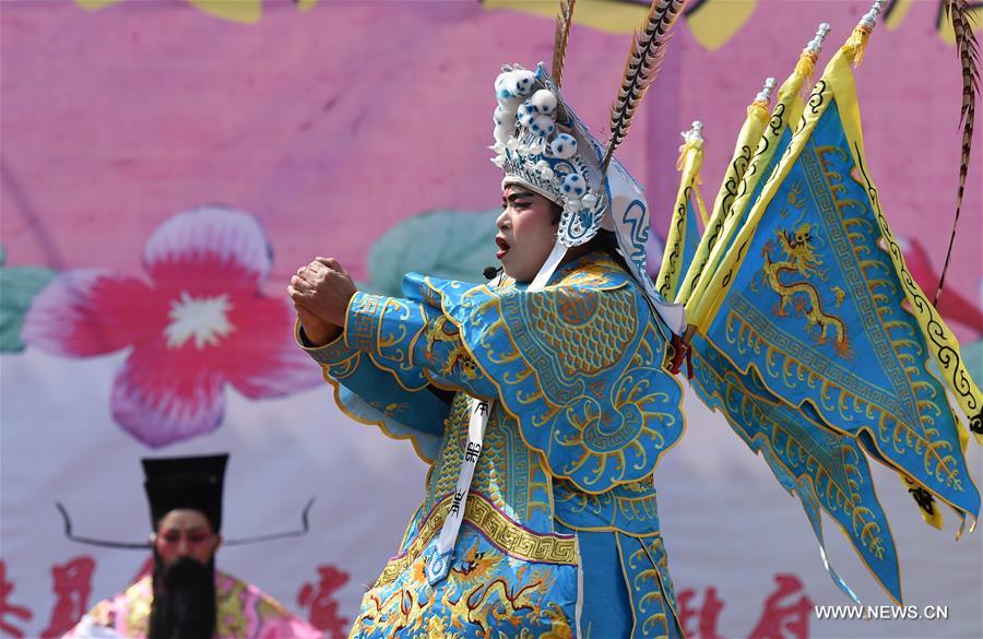 Intangible cultural heritage show held in S China