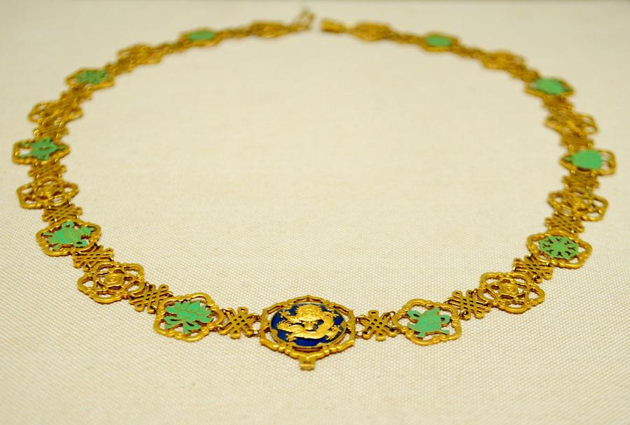 Royal ware of Qing Dynasty displayed at Shenyang Palace Museum