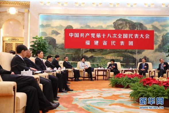 圖：代表團分組討論向媒體開放