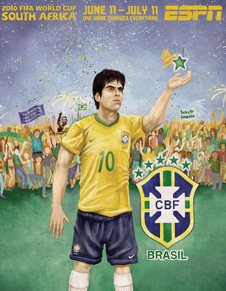 世界杯32強(qiáng)手繪海報(bào)