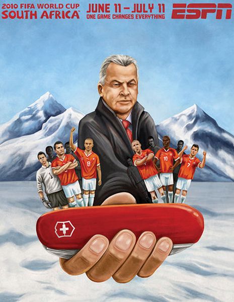 世界杯32強(qiáng)手繪海報