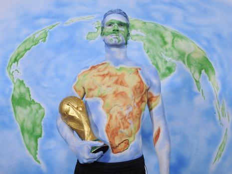 德國隊(duì)曝光“非洲寫真”