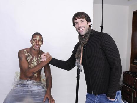 德國隊曝光“非洲寫真”