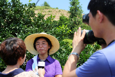 中央新聞單位采編人員“贛州行”活動