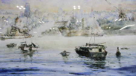 100個山東名勝古跡繪畫作品展開展