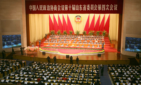 山東省政協去年議政立案672件全部辦復