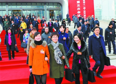 甘肅省“兩會”勝利閉幕 聚焦“兩會”影集