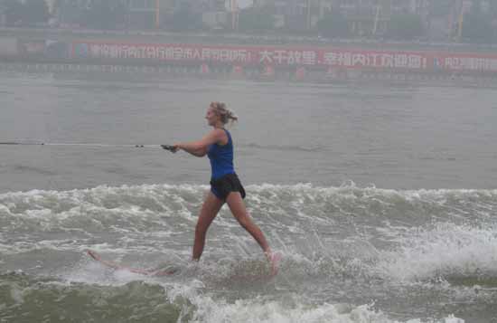 澳洲美女運動員吸引眼球