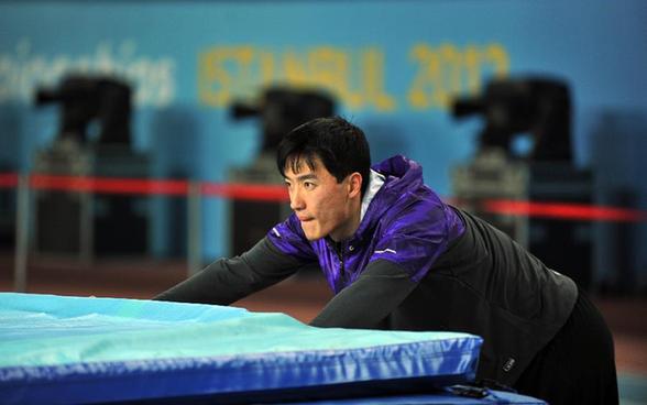 政協(xié)委員劉翔訓練忙 備戰(zhàn)田聯(lián)室內錦標賽