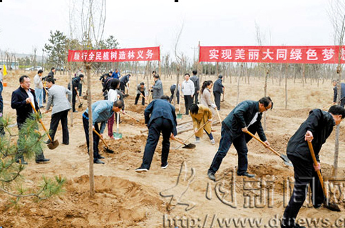 春到大同滿眼綠