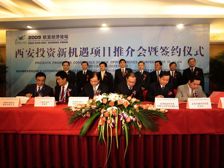 歐亞經濟論壇簽約327億元