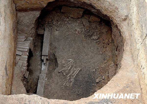 河北內(nèi)丘發(fā)現(xiàn)多朝代古墓組成的墓群