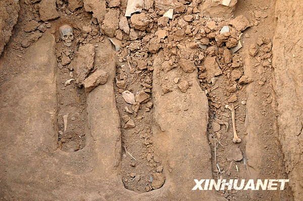 河北內(nèi)丘發(fā)現(xiàn)多朝代古墓組成的墓群