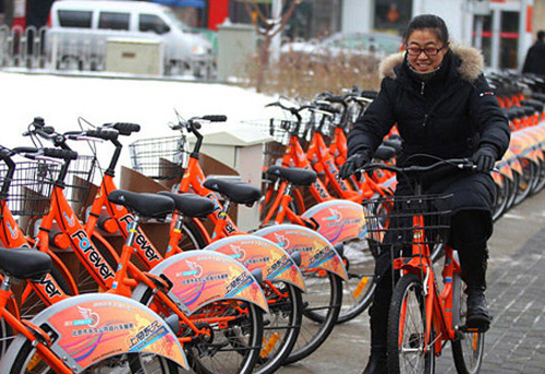 北京試行自行車免費租賃 誠信成市民租車憑證