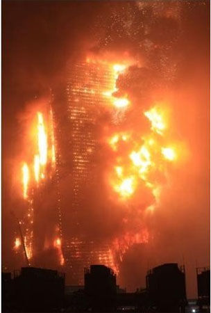 央視大火案內情披露 35萬煙花拿10萬回扣