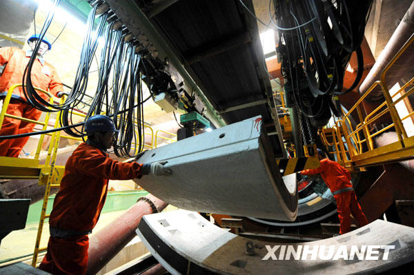 北京地鐵6號線盾構(gòu)施工正式開始