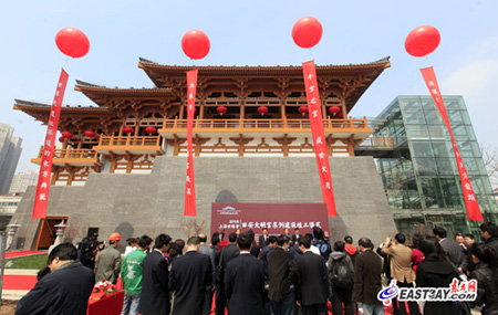 世博會陜西館今日竣工 “大明宮”登陸上海灘
