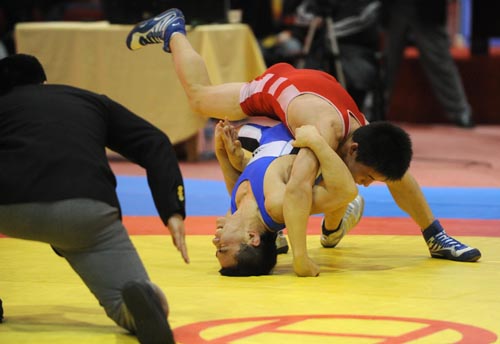 全國男子古典式摔跤錦標賽：王路敏獲得55公斤級冠軍